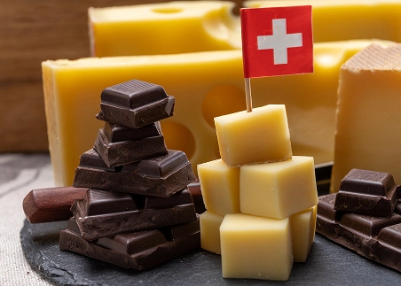 Roll up your sleeves in a chocolate-making workshop in Gruyères, then tour a local cheese factory where world-famous Gruyère is made